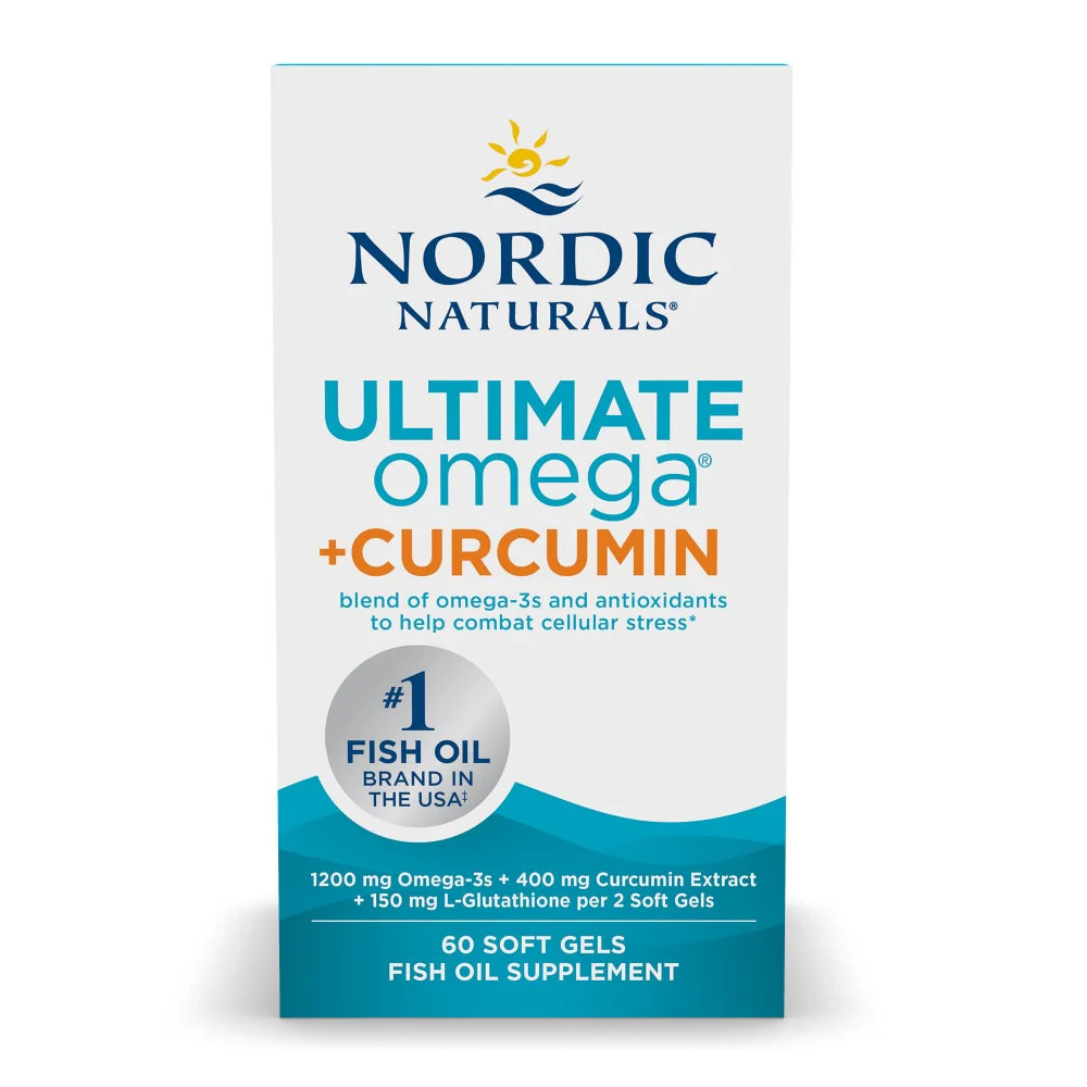 Ultimate Omega + Curcumin 60 Soft gel