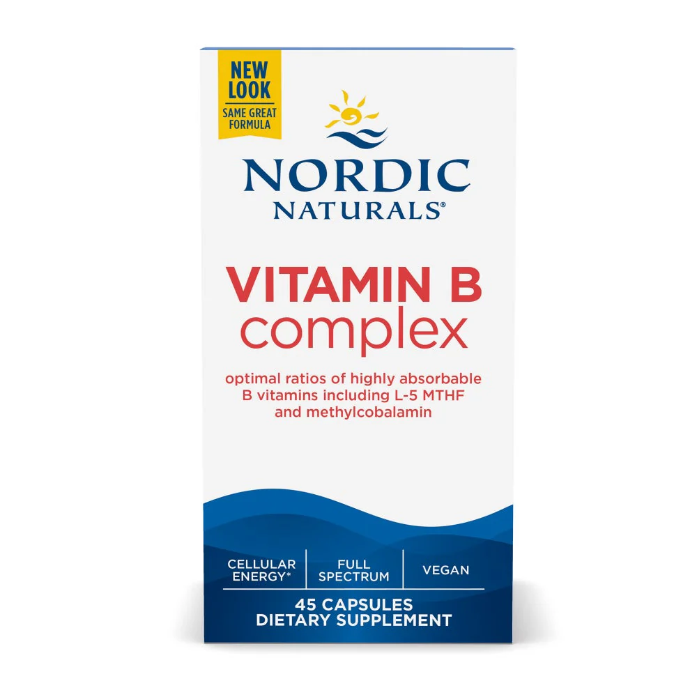 Nordic Naturals Vitamin B Complex 45 Caps